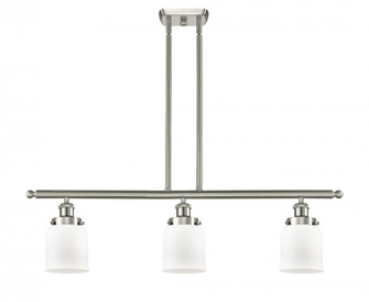 Bell - 3 Light - 36 inch - Brushed Satin Nickel - Stem Hung - Island Light (3442|916-3I-SN-G51-LED)