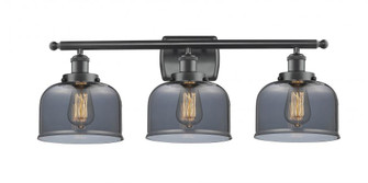 Bell - 3 Light - 28 inch - Matte Black - Bath Vanity Light (3442|916-3W-BK-G73)