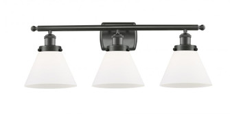 Cone - 3 Light - 28 inch - Oil Rubbed Bronze - Bath Vanity Light (3442|916-3W-OB-G41-LED)