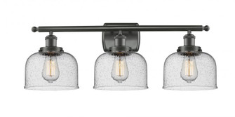 Bell - 3 Light - 28 inch - Oil Rubbed Bronze - Bath Vanity Light (3442|916-3W-OB-G74-LED)