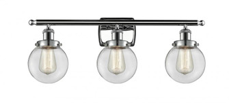 Beacon - 3 Light - 26 inch - Polished Chrome - Bath Vanity Light (3442|916-3W-PC-G202-6)