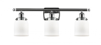 Bell - 3 Light - 26 inch - Polished Chrome - Bath Vanity Light (3442|916-3W-PC-G51)