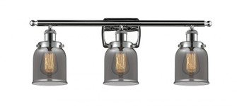 Bell - 3 Light - 26 inch - Polished Chrome - Bath Vanity Light (3442|916-3W-PC-G53-LED)