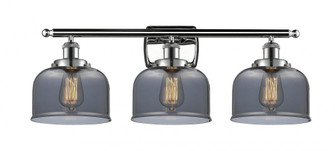 Bell - 3 Light - 28 inch - Polished Chrome - Bath Vanity Light (3442|916-3W-PC-G73-LED)
