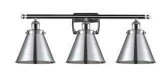 Appalachian - 3 Light - 26 inch - Polished Chrome - Bath Vanity Light (3442|916-3W-PC-M13-PC-LED)