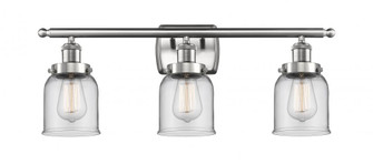 Bell - 3 Light - 26 inch - Brushed Satin Nickel - Bath Vanity Light (3442|916-3W-SN-G52)