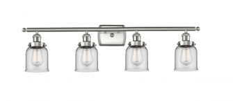Bell - 4 Light - 36 inch - Brushed Satin Nickel - Bath Vanity Light (3442|916-4W-SN-G52)