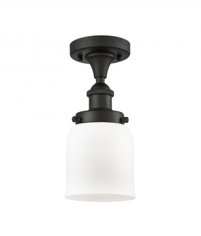 Bell - 1 Light - 5 inch - Oil Rubbed Bronze - Semi-Flush Mount (3442|916-1C-OB-G51)