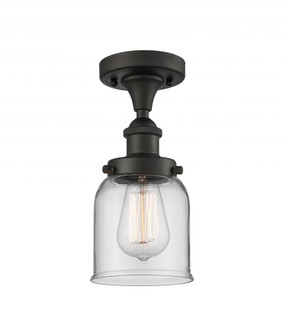 Bell - 1 Light - 5 inch - Oil Rubbed Bronze - Semi-Flush Mount (3442|916-1C-OB-G52-LED)