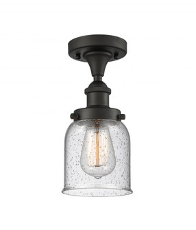 Bell - 1 Light - 5 inch - Oil Rubbed Bronze - Semi-Flush Mount (3442|916-1C-OB-G54-LED)