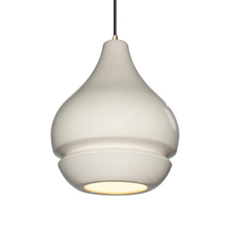 Arabesque 1-Light LED Pendant (254|CER-6400-CRK-ABRS-BKCD-LED1-700)