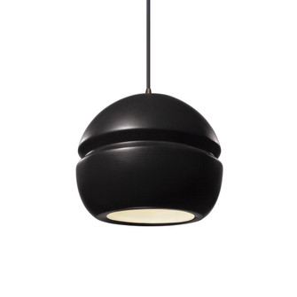 Small Sphere 1-Light LED Pendant (254|CER-6410-CRB-DBRZ-BKCD-LED1-700)
