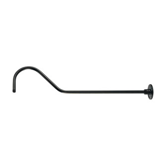 R Series  Goose Neck Aluminum Satin Black (670|RGN41-ASB)