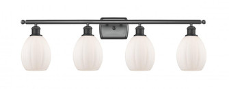 Eaton - 4 Light - 36 inch - Matte Black - Bath Vanity Light (3442|516-4W-BK-G81-LED)