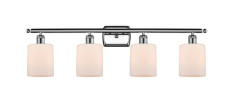 Cobbleskill - 4 Light - 35 inch - Polished Chrome - Bath Vanity Light (3442|516-4W-PC-G111)