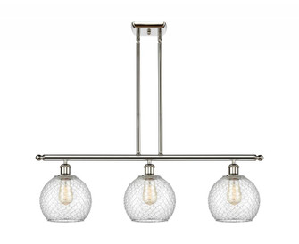 Farmhouse Chicken Wire 3 Light Island Light (3442|516-3I-PN-G122-8CSN)