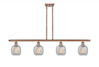 Belfast - 4 Light - 48 inch - Antique Copper - Stem hung - Island Light (3442|516-4I-AC-G105)
