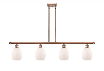 Eaton - 4 Light - 48 inch - Antique Copper - Stem hung - Island Light (3442|516-4I-AC-G81)