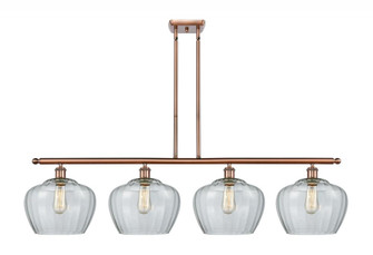 Fenton - 4 Light - 49 inch - Antique Copper - Stem hung - Island Light (3442|516-4I-AC-G92-L)