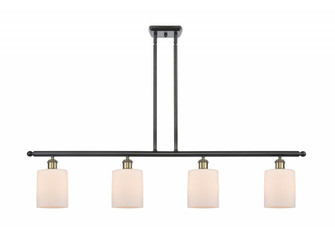 Cobbleskill - 4 Light - 48 inch - Black Antique Brass - Stem hung - Island Light (3442|516-4I-BAB-G111)