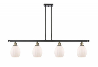 Eaton - 4 Light - 48 inch - Black Antique Brass - Stem hung - Island Light (3442|516-4I-BAB-G81-LED)
