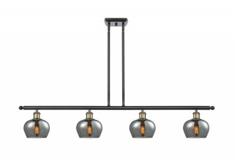 Fenton - 4 Light - 48 inch - Black Antique Brass - Stem hung - Island Light (3442|516-4I-BAB-G93-LED)