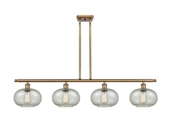 Gorham - 4 Light - 48 inch - Brushed Brass - Stem hung - Island Light (3442|516-4I-BB-G249-LED)