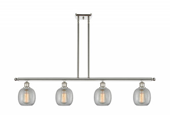 Belfast - 4 Light - 48 inch - Polished Nickel - Stem hung - Island Light (3442|516-4I-PN-G105)