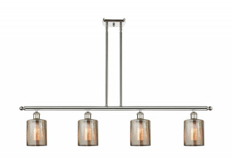 Cobbleskill - 4 Light - 48 inch - Polished Nickel - Stem hung - Island Light (3442|516-4I-PN-G116)