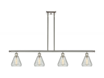 Conesus - 4 Light - 48 inch - Polished Nickel - Stem hung - Island Light (3442|516-4I-PN-G275)