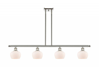 Fenton - 4 Light - 48 inch - Polished Nickel - Stem hung - Island Light (3442|516-4I-PN-G91-LED)