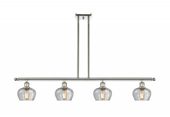 Fenton - 4 Light - 48 inch - Polished Nickel - Stem hung - Island Light (3442|516-4I-PN-G92)