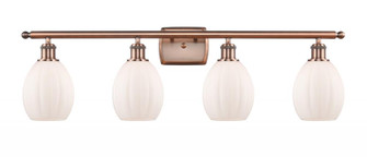 Eaton - 4 Light - 36 inch - Antique Copper - Bath Vanity Light (3442|516-4W-AC-G81-LED)