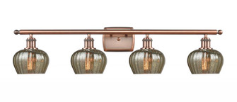 Fenton - 4 Light - 37 inch - Antique Copper - Bath Vanity Light (3442|516-4W-AC-G96)