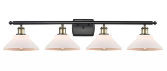 Orwell - 4 Light - 38 inch - Black Antique Brass - Bath Vanity Light (3442|516-4W-BAB-G131-LED)