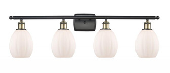Eaton - 4 Light - 36 inch - Black Antique Brass - Bath Vanity Light (3442|516-4W-BAB-G81-LED)