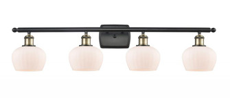 Fenton - 4 Light - 37 inch - Black Antique Brass - Bath Vanity Light (3442|516-4W-BAB-G91)