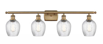 Salina - 4 Light - 36 inch - Brushed Brass - Bath Vanity Light (3442|516-4W-BB-G292-LED)