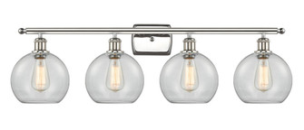 Athens - 4 Light - 38 inch - Polished Nickel - Bath Vanity Light (3442|516-4W-PN-G122)