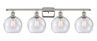 Athens - 4 Light - 38 inch - Polished Nickel - Bath Vanity Light (3442|516-4W-PN-G124)
