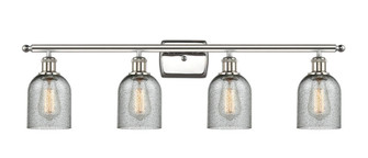 Caledonia - 4 Light - 35 inch - Polished Nickel - Bath Vanity Light (3442|516-4W-PN-G257-LED)