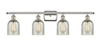 Caledonia - 4 Light - 35 inch - Polished Nickel - Bath Vanity Light (3442|516-4W-PN-G259-LED)