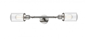 Dover - 2 Light - 5 inch - Polished Nickel - Adjustable Bath Vanity Light (3442|208L-PN-G314)