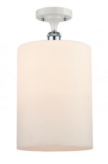 Cobbleskill - 1 Light - 9 inch - White Polished Chrome - Semi-Flush Mount (3442|516-1C-WPC-G111-L-LED)