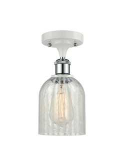 Caledonia - 1 Light - 5 inch - White Polished Chrome - Semi-Flush Mount (3442|516-1C-WPC-G2511-LED)