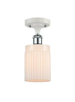 Hadley - 1 Light - 5 inch - White Polished Chrome - Semi-Flush Mount (3442|516-1C-WPC-G341-LED)