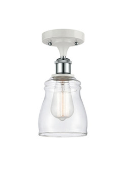 Ellery - 1 Light - 5 inch - White Polished Chrome - Semi-Flush Mount (3442|516-1C-WPC-G392-LED)