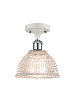 Arietta - 1 Light - 8 inch - White Polished Chrome - Semi-Flush Mount (3442|516-1C-WPC-G422)