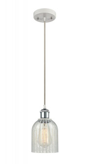Caledonia - 1 Light - 5 inch - White Polished Chrome - Cord hung - Mini Pendant (3442|516-1P-WPC-G2511-LED)