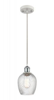 Salina - 1 Light - 6 inch - White Polished Chrome - Cord hung - Mini Pendant (3442|516-1P-WPC-G292)